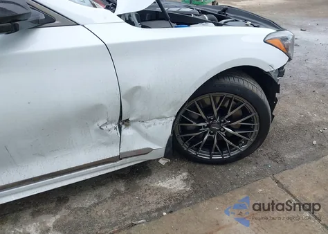 2018 Genesis G80 3.3T Sport from USA, damaged, VIN KMHGN4JB8JU222329